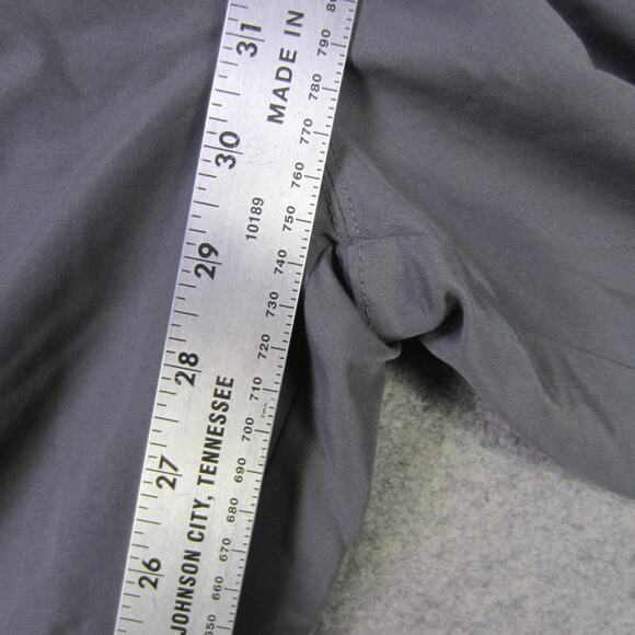 Russell Athletic Pants Mens Large Gray Black Track Warm Up Mesh Lined Polyester - Picture 5 of 10